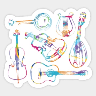 String Musicians Sticker